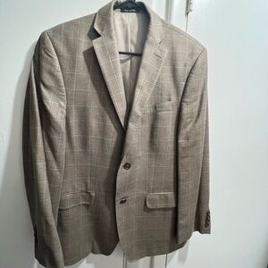 Calvin Klein Silver Satin Garment